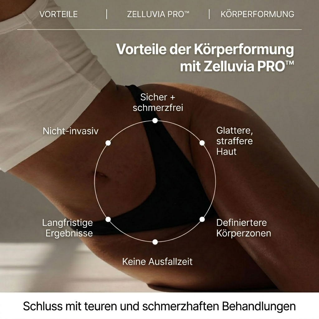 Zelluvia PRO – Sichtbar strafferes und glatteres Hautbild