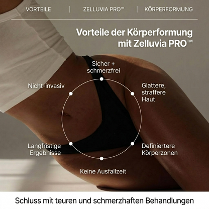 Zelluvia PRO – Sichtbar strafferes und glatteres Hautbild